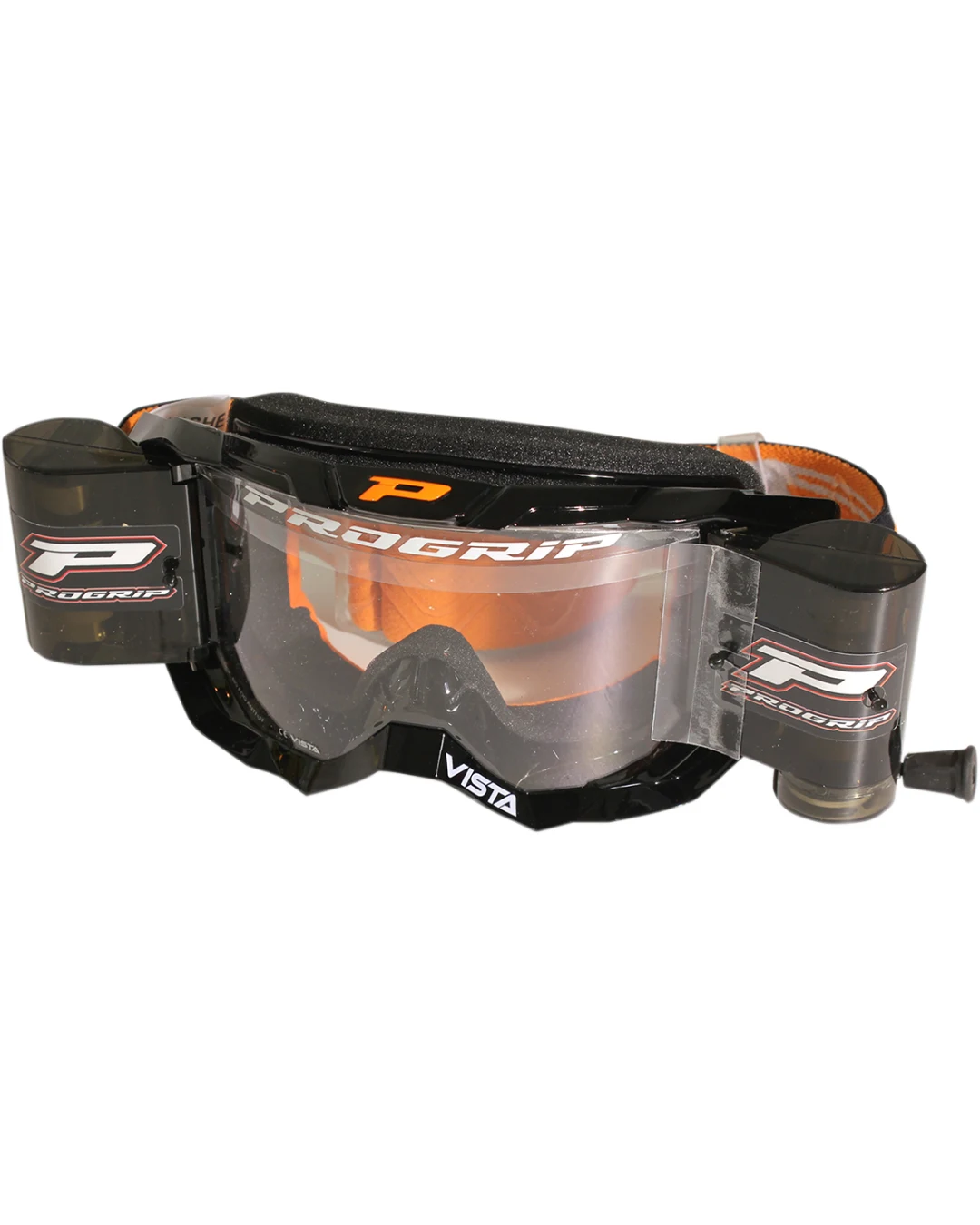 Мотокрос очила PROGRIP 3303 Vista BLACK Roll-Off SYSTEM