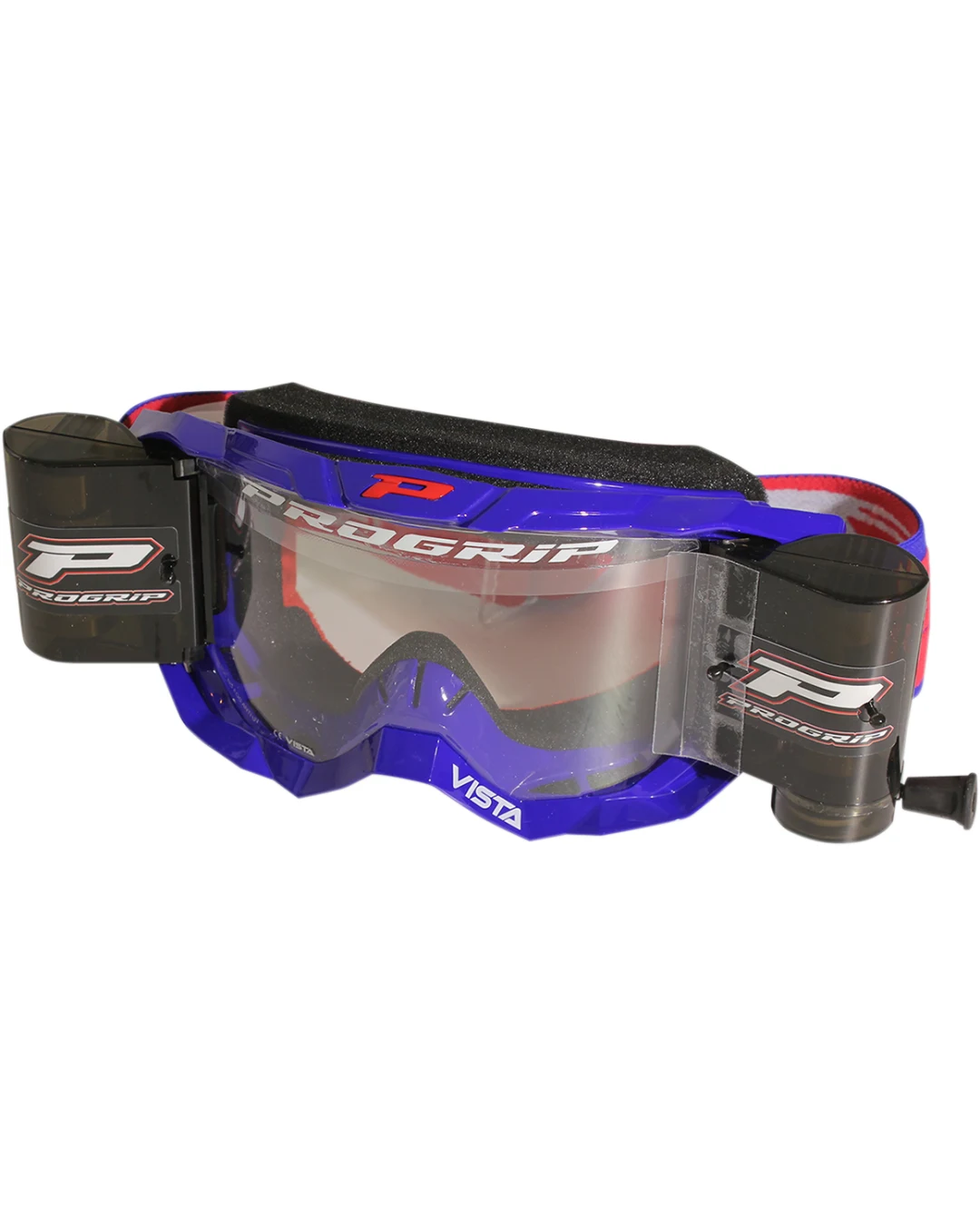 Мотокрос очила PROGRIP 3303 Vista BLUE Roll-Off SYSTEM