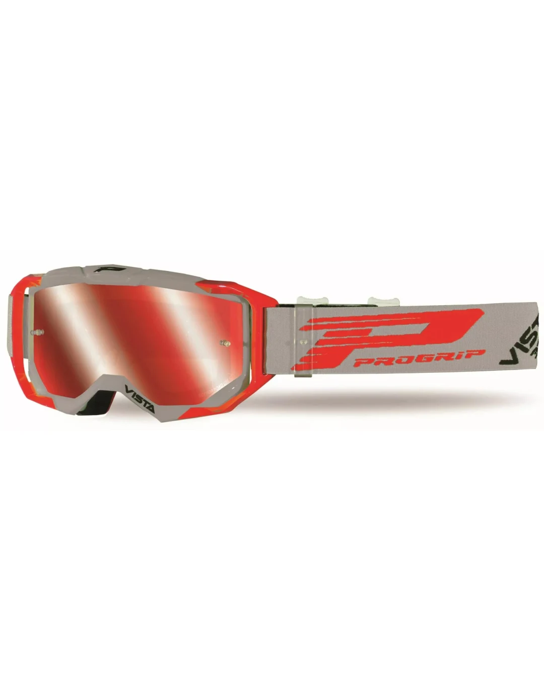 Мотокрос очила PROGRIP 3303 VISTA GREY/RED