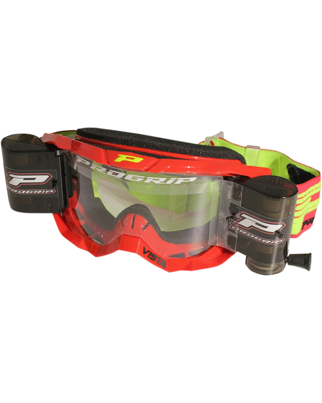 Мотокрос очила PROGRIP 3303 Vista RED Roll-Off SYSTEM
