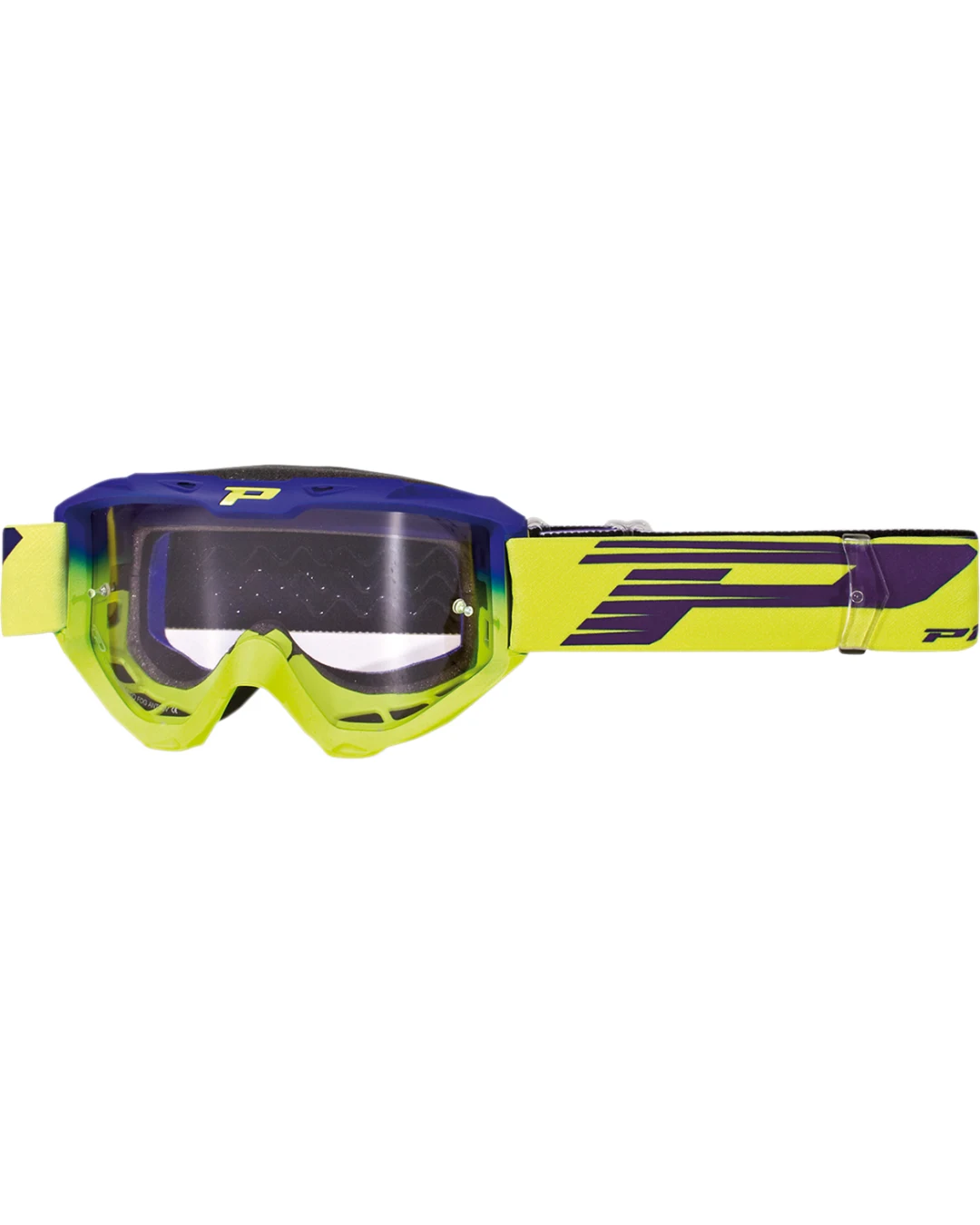 Мотокрос очила PROGRIP 3450LS Riot BL/FLO YELLOW
