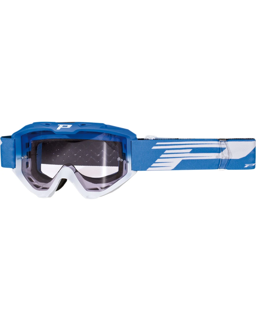 Мотокрос очила PROGRIP 3450LS Riot MX BLUE/WHITE
