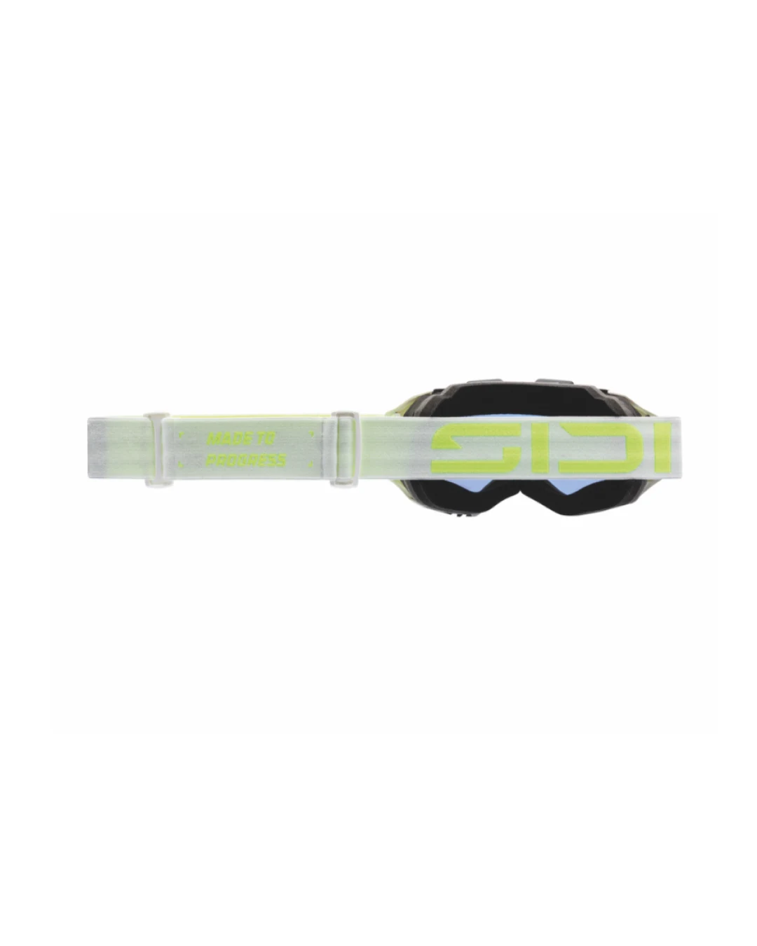 Мотокрос очила SIDI Fulmen White Fluo Yellow/GoldVisor