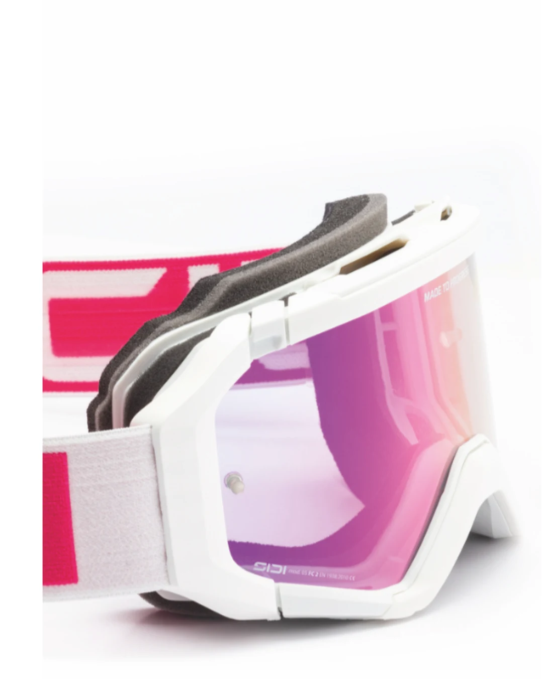 Мотокрос очила SIDI Fulmen White Pink /Pink Visor