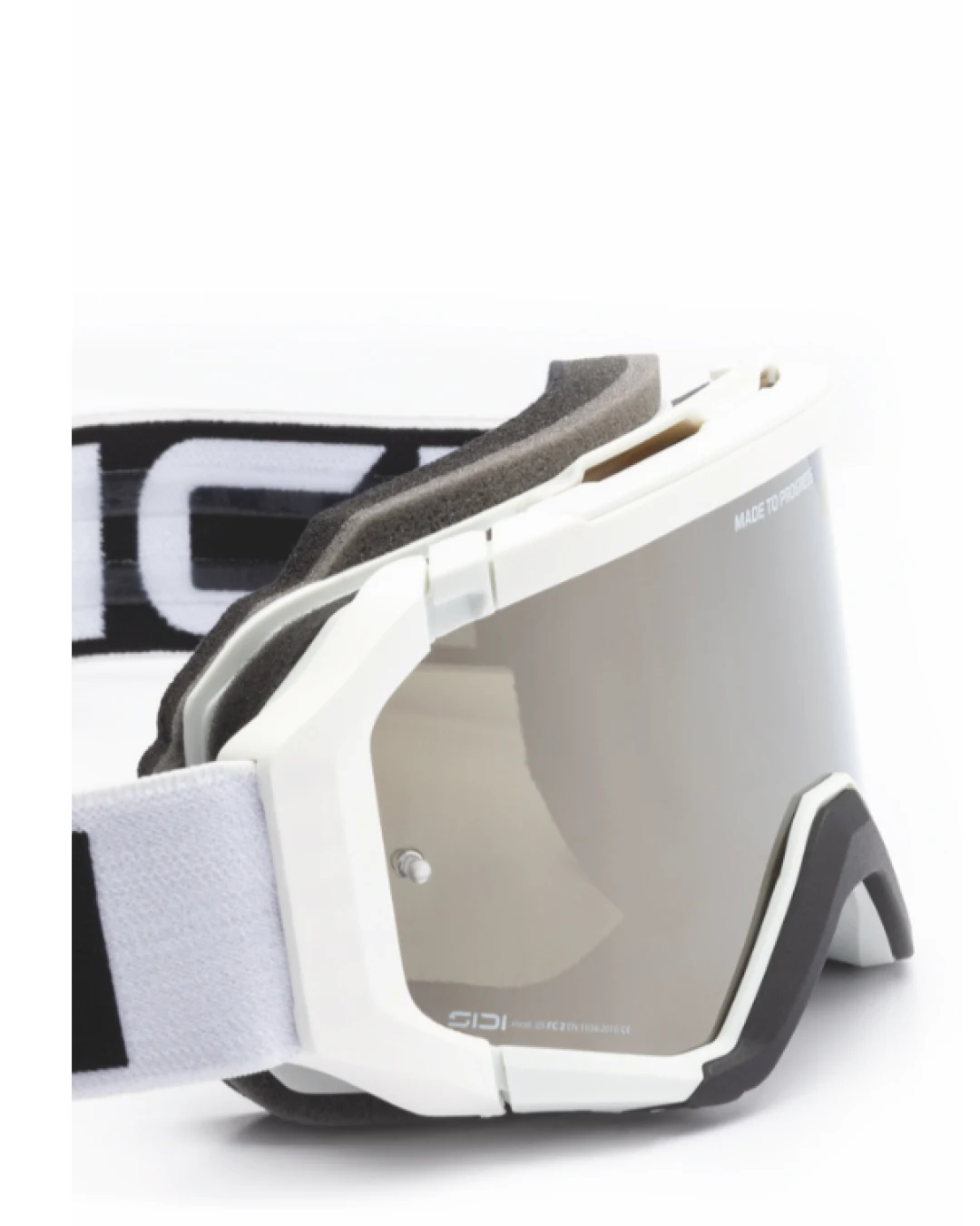 Мотокрос очила SIDI Fulmen White/Silver Visor