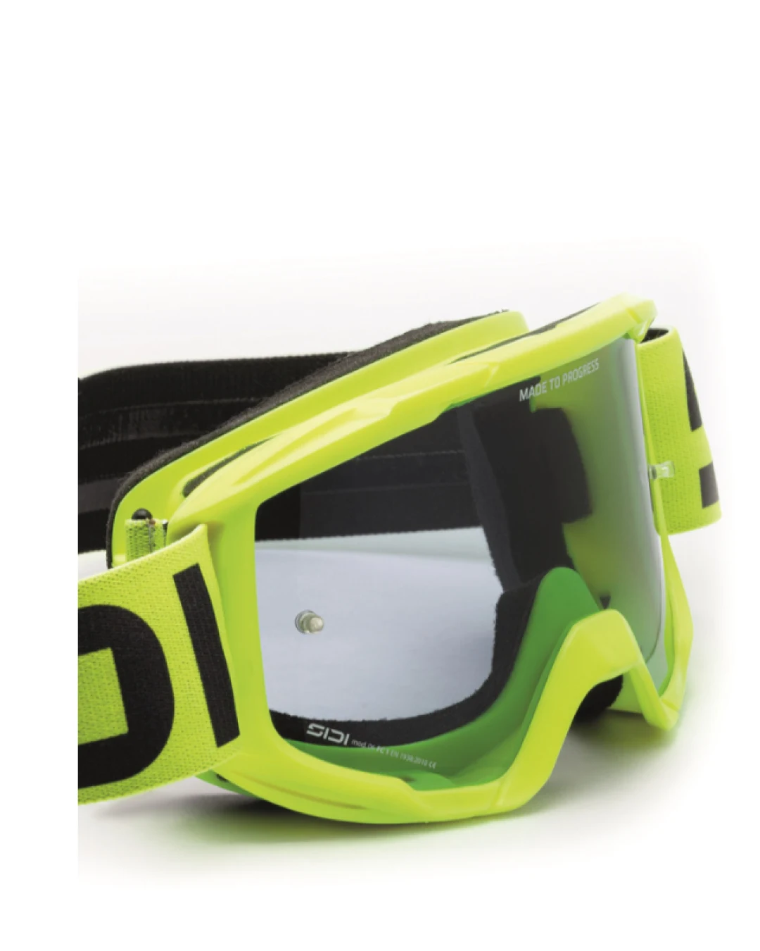 Мотокрос очила SIDI Gladius Fluo Yellow Grey/Smoke Visor