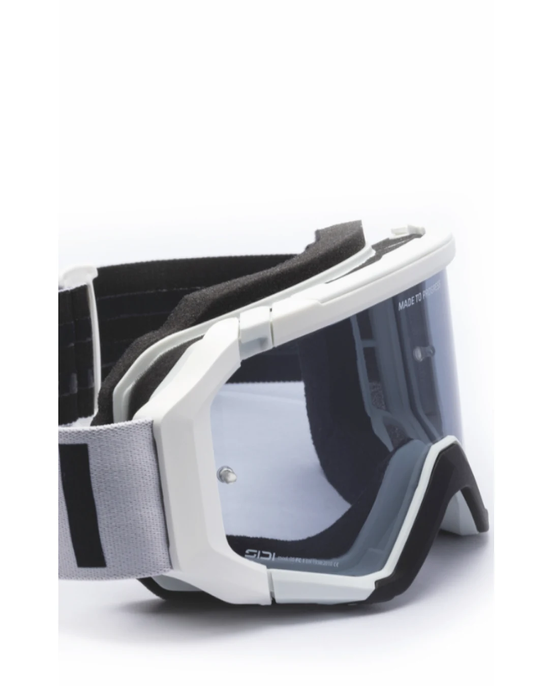 Мотокрос очила SIDI Gravix White Grey/Smoke Visor