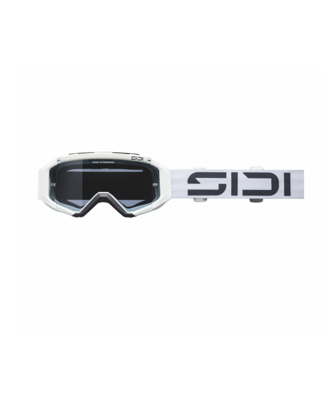 Мотокрос очила SIDI Gravix White Grey/Smoke Visor