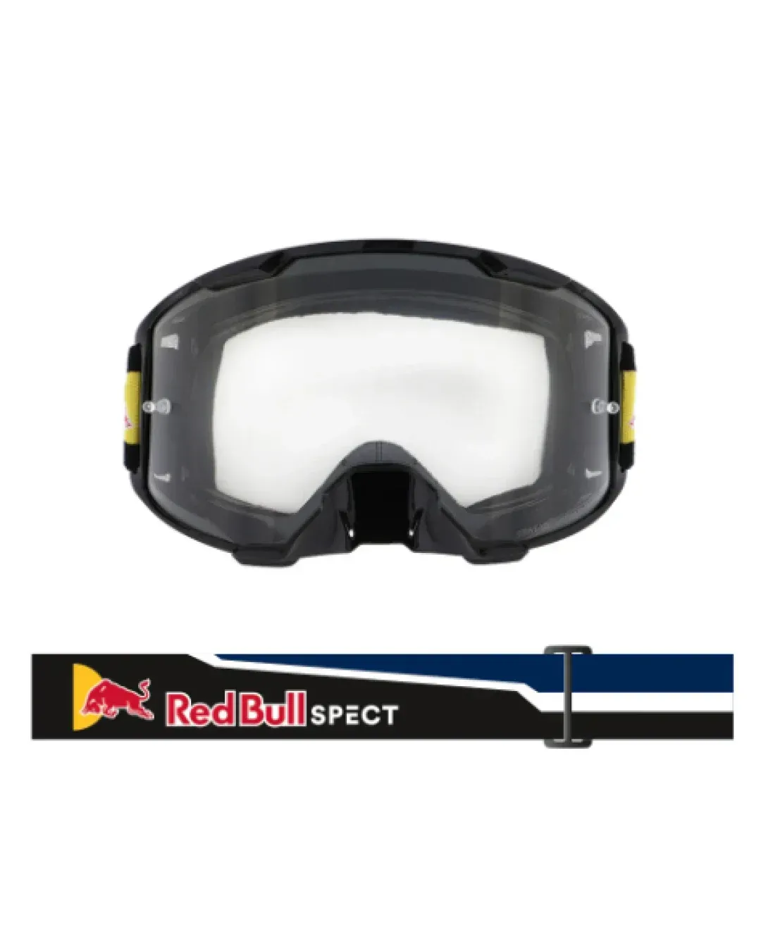 Мотокрос очила Spect Red Bull STRIVE BLACK/CLEAR