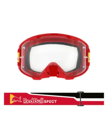 Мотокрос очила Spect Red Bull STRIVE RED/CLEAR