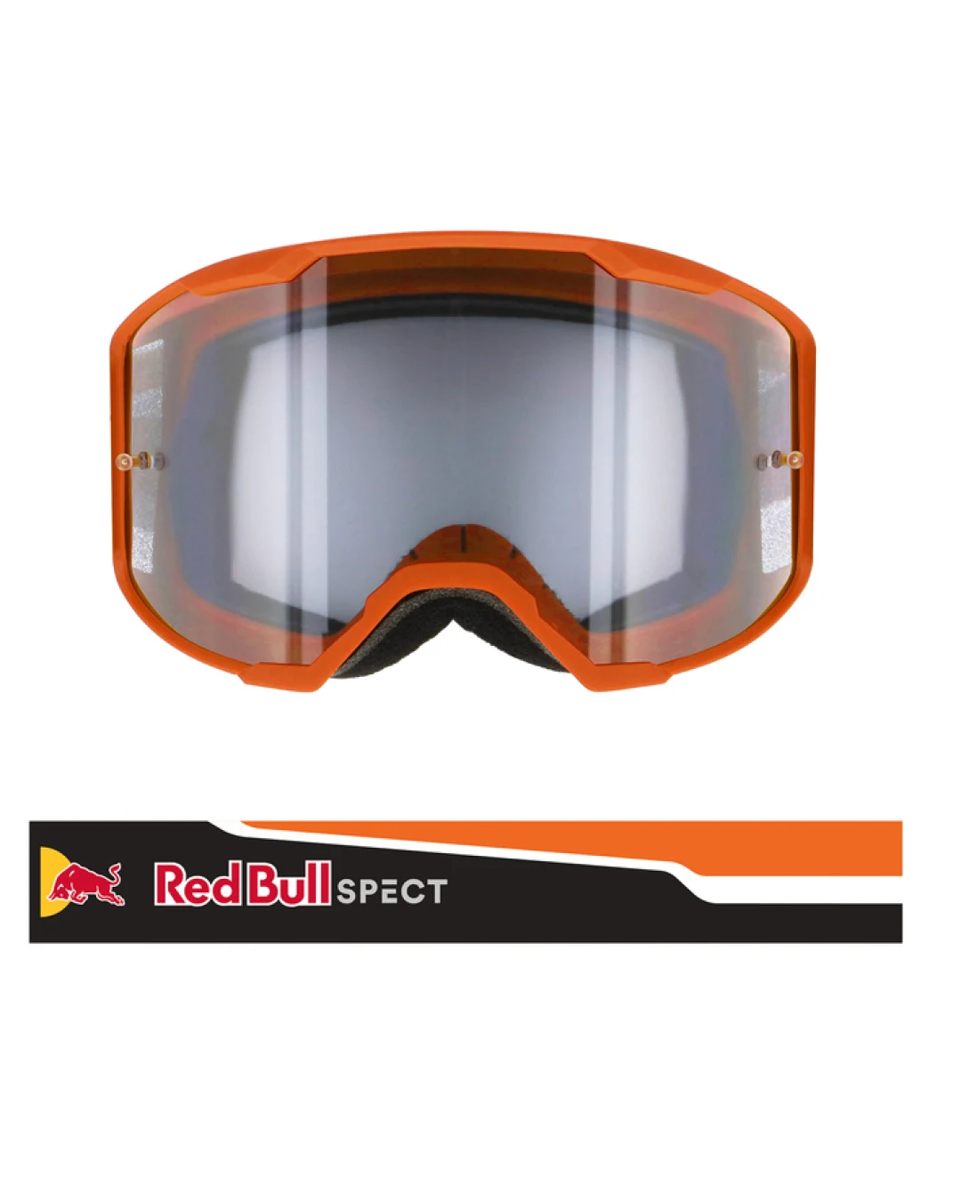Мотокрос очила Spect Red Bull Strive Single lens Black/Orange clear