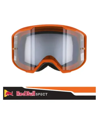 Мотокрос очила Spect Red Bull Strive Single lens Black/Orange clear