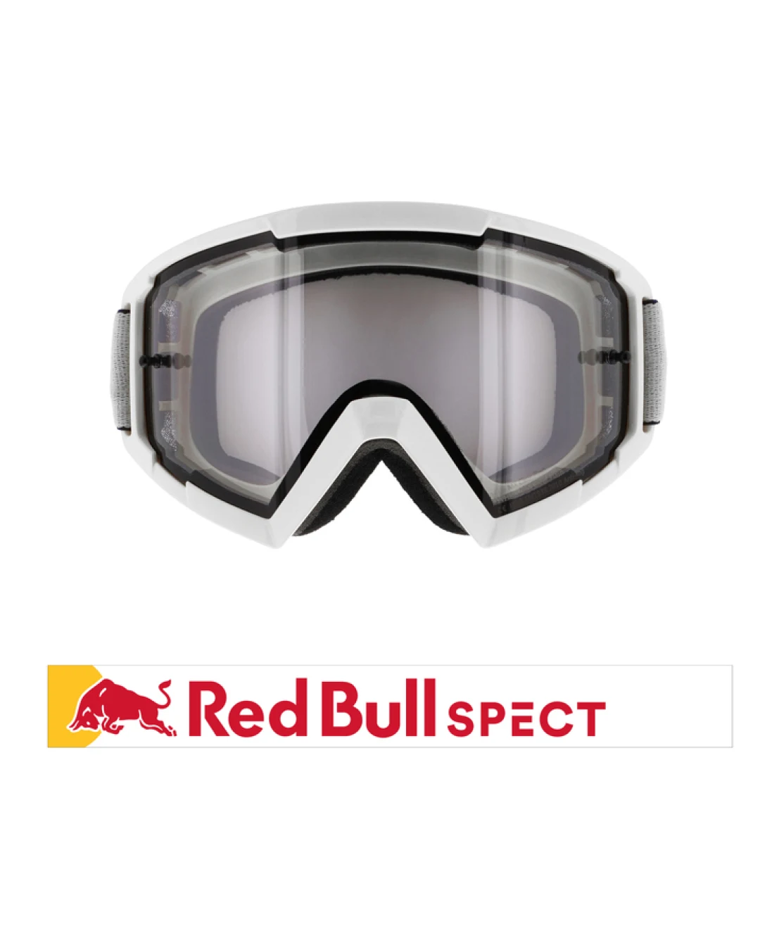 Мотокрос очила Spect Red Bull Whip Singel lens white clear