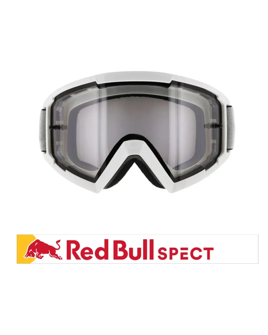 Мотокрос очила Spect Red Bull Whip Singel lens white clear