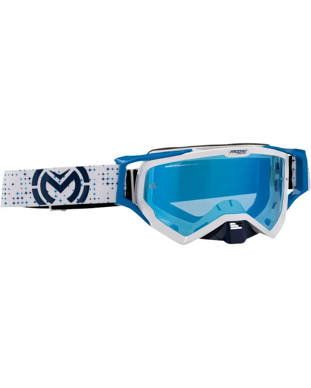 Мотокрос очила XCR PRO STARS WHITE/BLUE