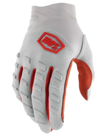 Мотокрос ръкавици 100% AIRMATIC SILVER