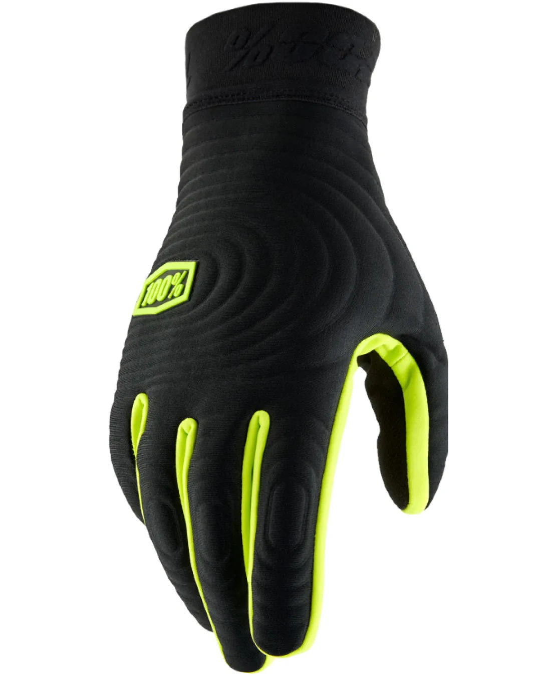 Мотокрос ръкавици 100% BRISKER XTREME BLACK/FLUO YELLOW