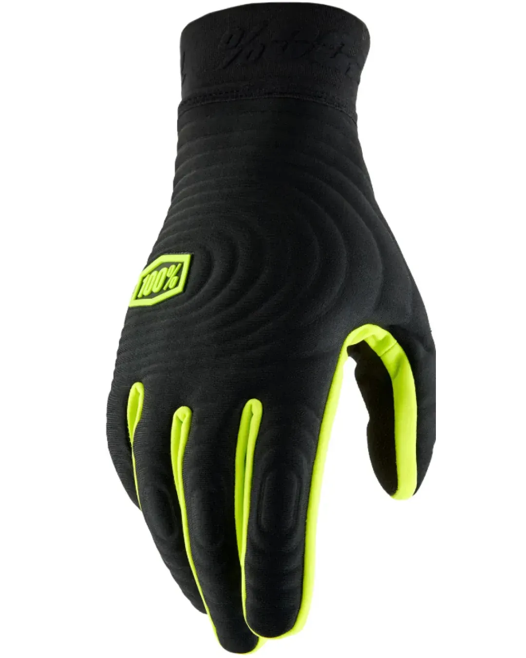 Мотокрос ръкавици 100% BRISKER XTREME BLACK/FLUO YELLOW