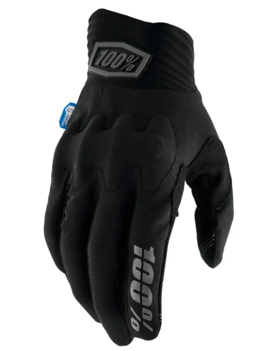 Мотокрос ръкавици 100% COGNITO SMART SHOCK BLACK