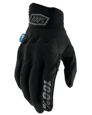 Мотокрос ръкавици 100% COGNITO SMART SHOCK BLACK