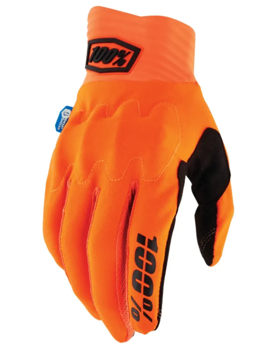 Мотокрос ръкавици 100% COGNITO SMART SHOCK FLUO ORANGE