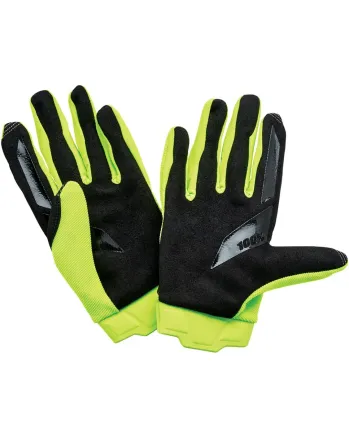 Мотокрос ръкавици 100% RIDECAMP FLUO YELLOW