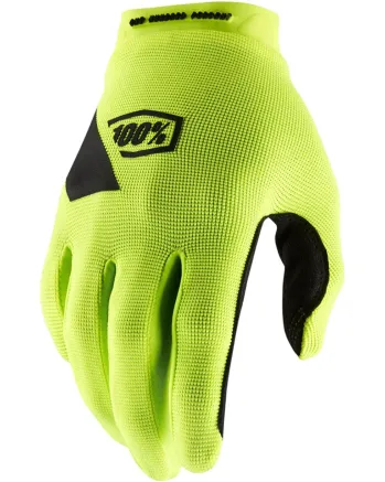 Мотокрос ръкавици 100% RIDECAMP FLUO YELLOW