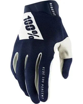 Мотокрос ръкавици 100% RIDEFIT-BLUE/WHITE