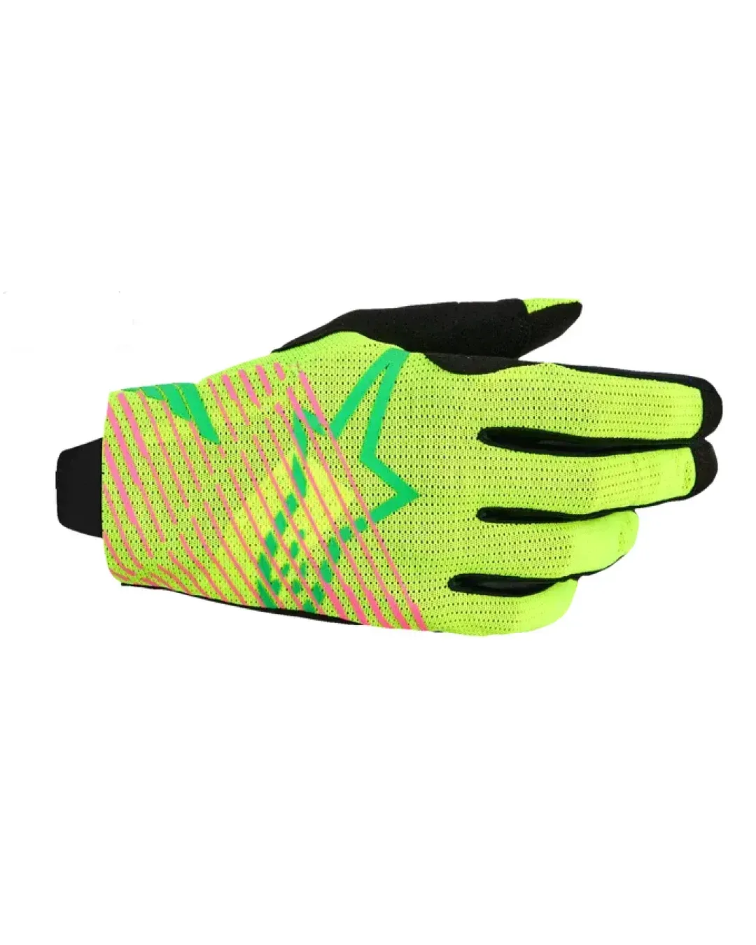 Мотокрос ръкавици ALPINESTARS RADAR PRO GRN/YELL/PNK FL