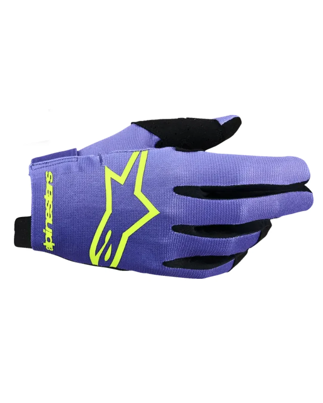 Мотокрос ръкавици ALPINESTARS RADAR PURPLE/YELLOW