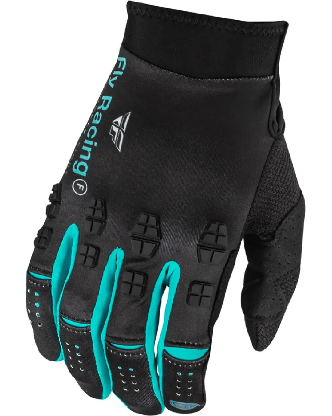Мотокрос ръкавици FLY RACING Evolution DST SE Strobe- Black/Electric Blue
