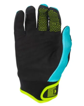 Мотокрос ръкавици FLY RACING F-16 - Aqua/Black/White