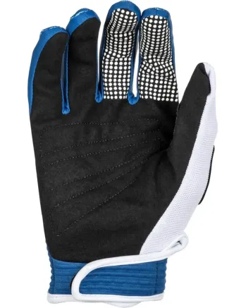 Мотокрос ръкавици FLY RACING F-16- Dark Blue/White 2025