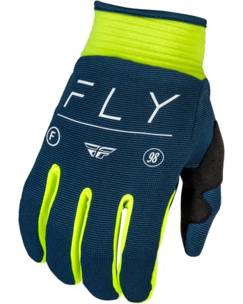 Мотокрос ръкавици FLY RACING F-16- Navy/Hi-vis/White