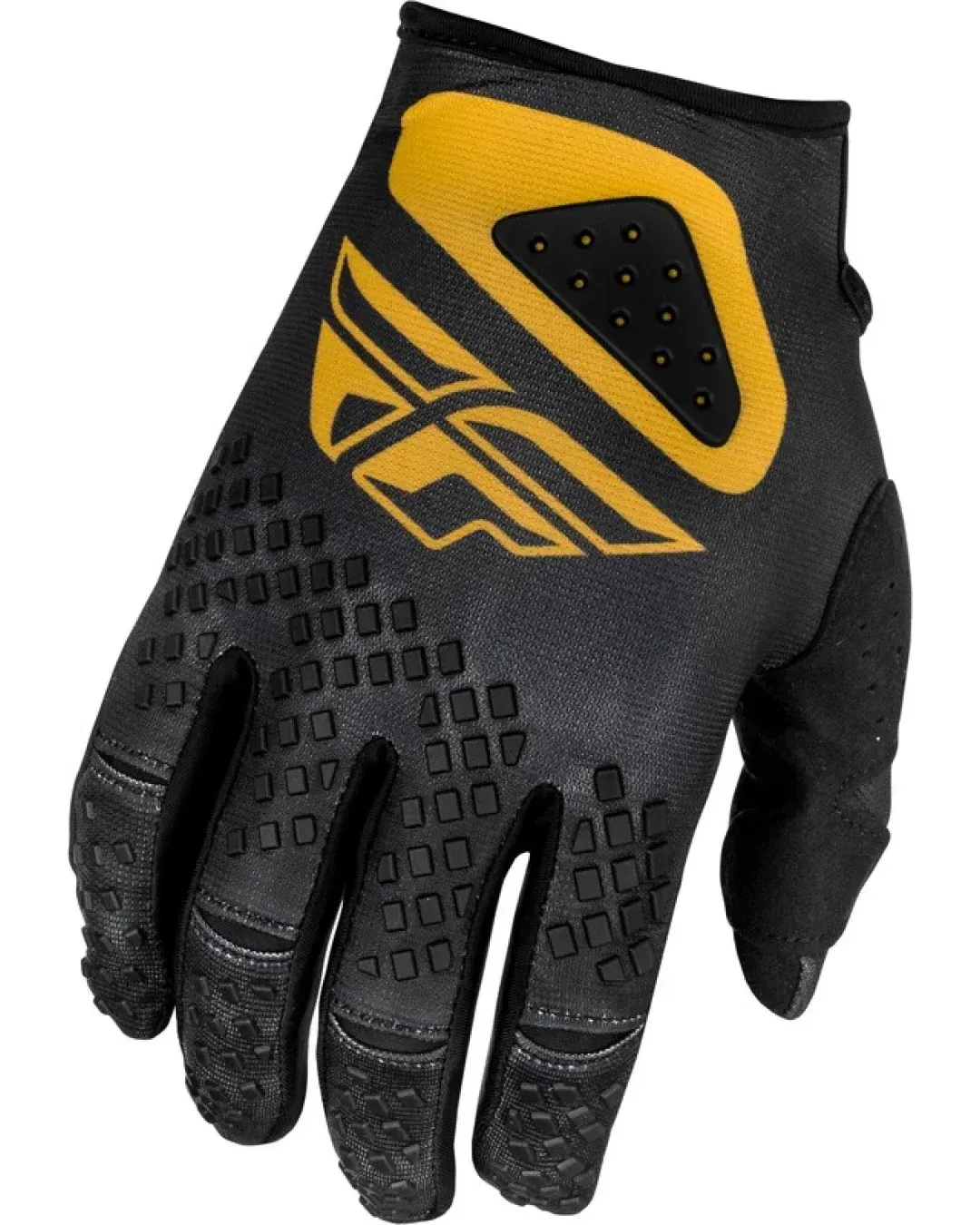 Мотокрос ръкавици FLY RACING Kinetic Center- Black/Gold 2025