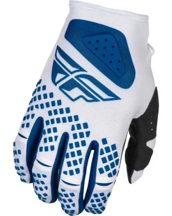 Мотокрос ръкавици FLY RACING Kinetic Center- White/Navy 2025