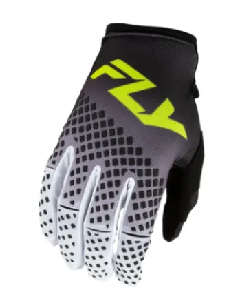 Мотокрос ръкавици FLY RACING Kinetic Fade - Black/White/Hi-Vis