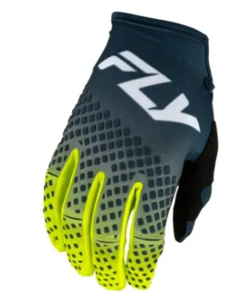 Мотокрос ръкавици FLY RACING Kinetic Fade - Navy/Hi-Vis/White