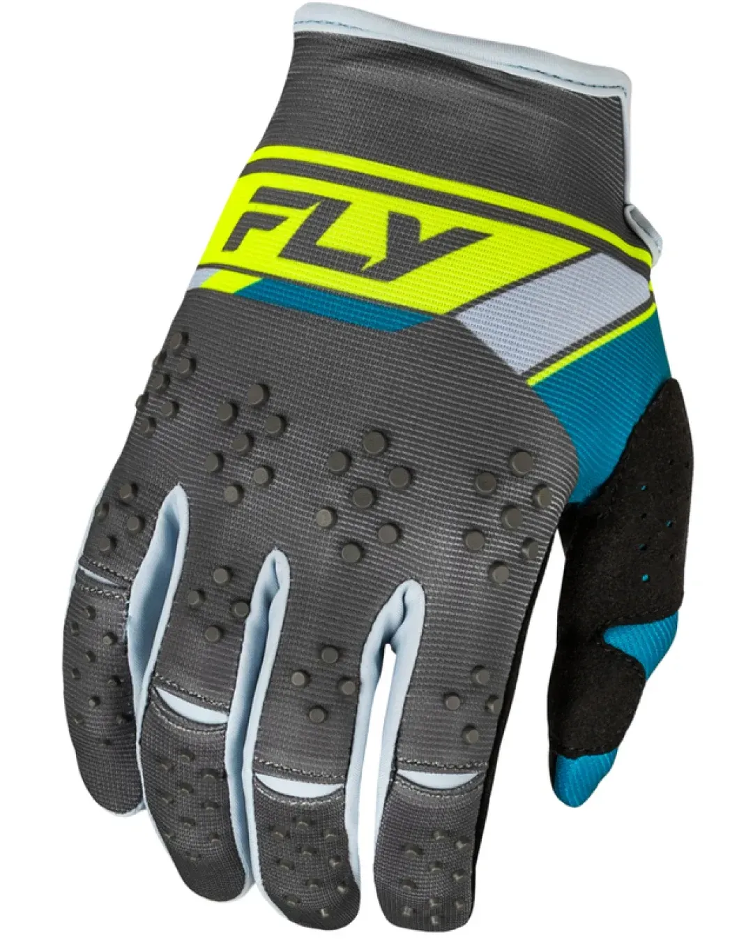 Мотокрос ръкавици FLY RACING Kinetic Prix- Charcoal/Hi-Vis