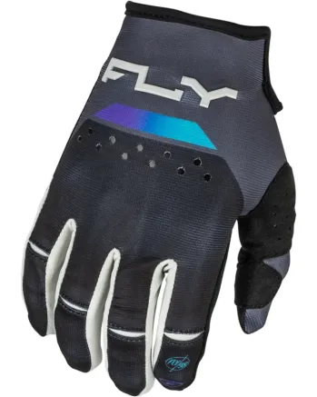 Мотокрос ръкавици FLY RACING Kinetic Reload- Charcoal/Black/Blue Iridium