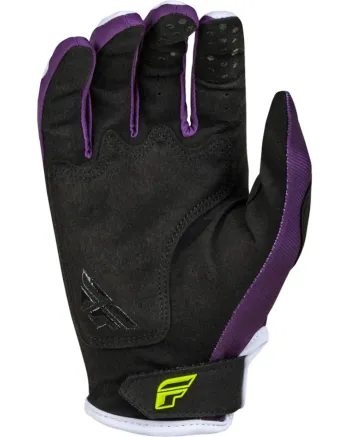 Мотокрос ръкавици FLY RACING Kinetic Reload- Deep Purple/White/Hi-Vis