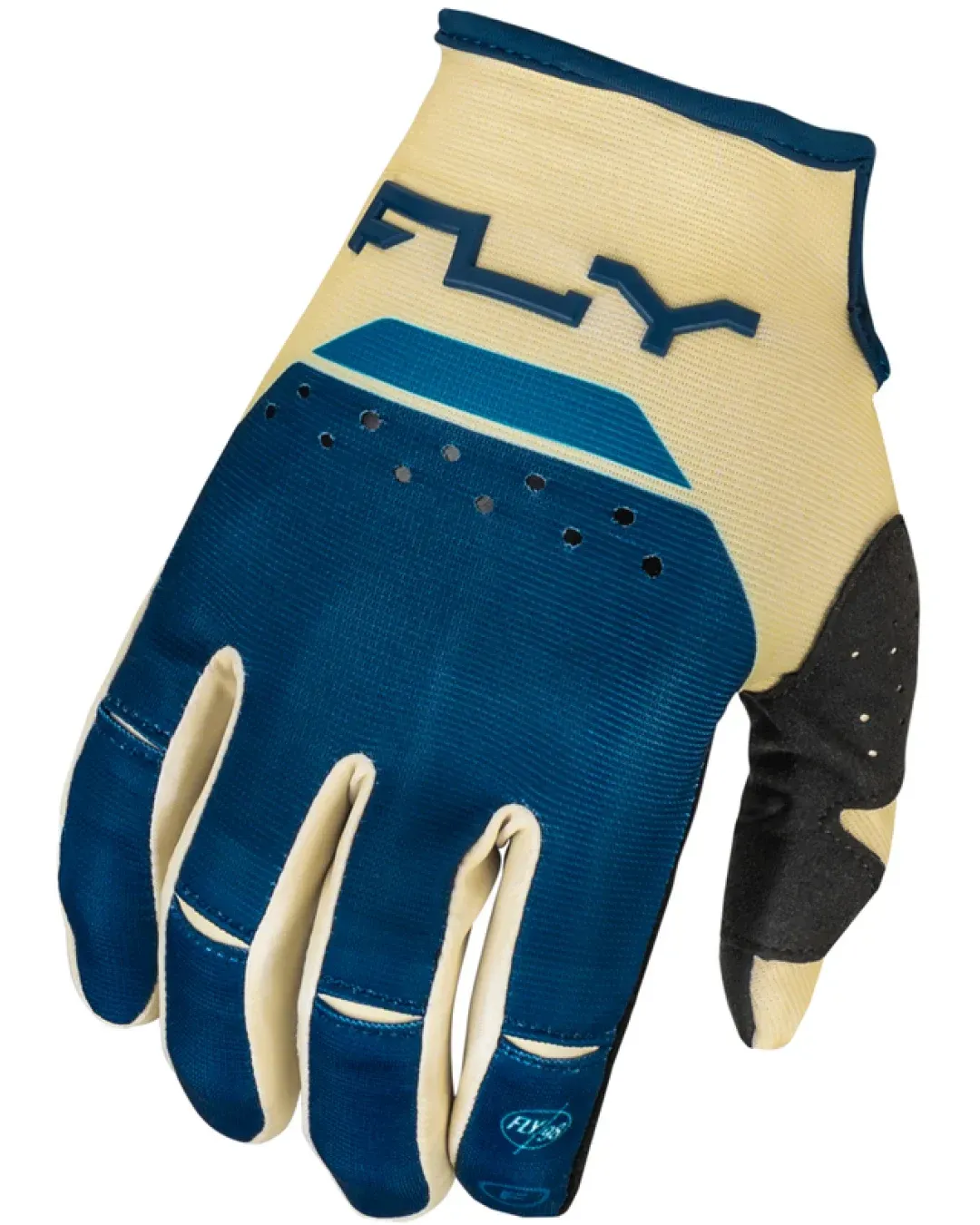 Мотокрос ръкавици FLY RACING Kinetic Reload- Ivory/Navy/Cobalt