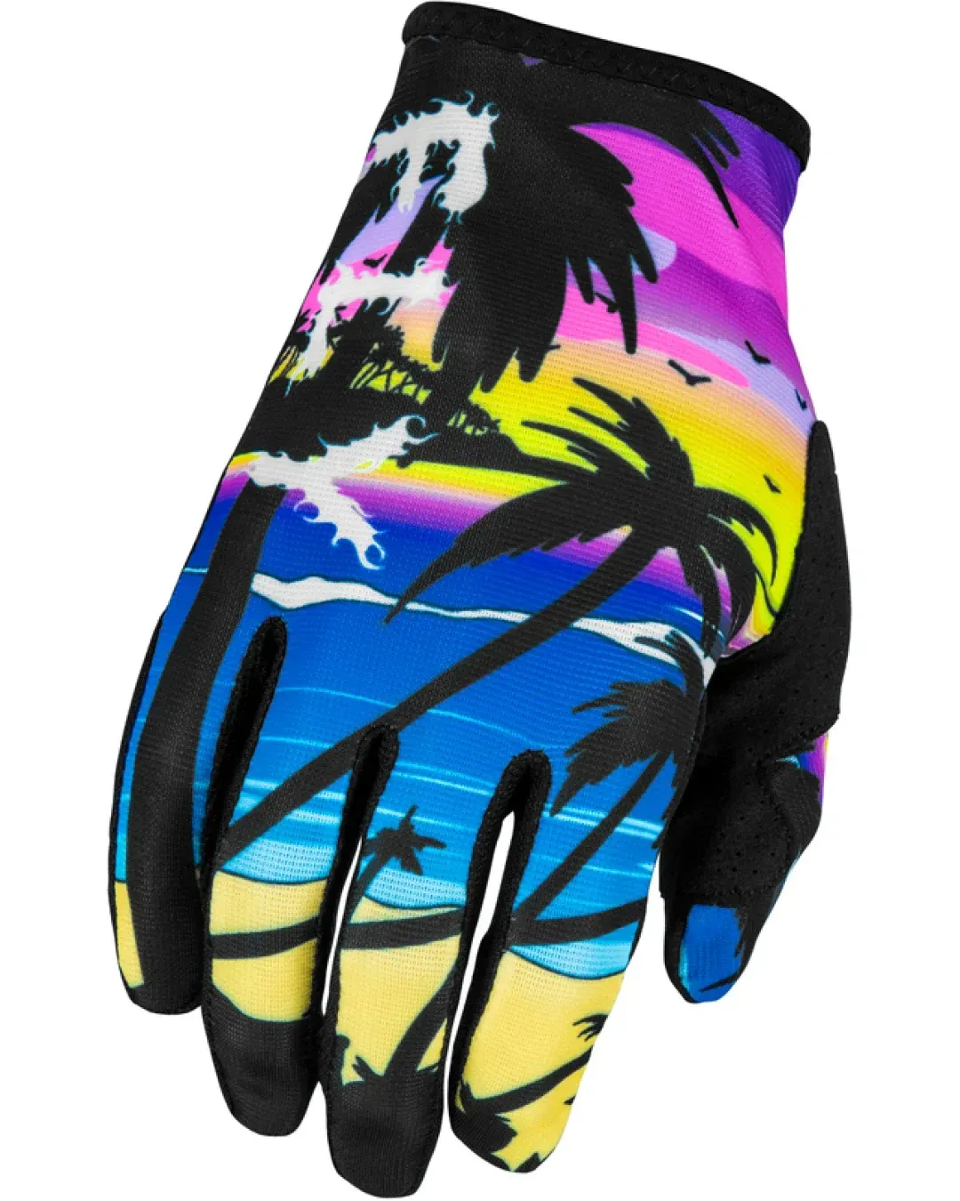 Мотокрос ръкавици FLY RACING Lite Malibu- Pink/Blue/Sand