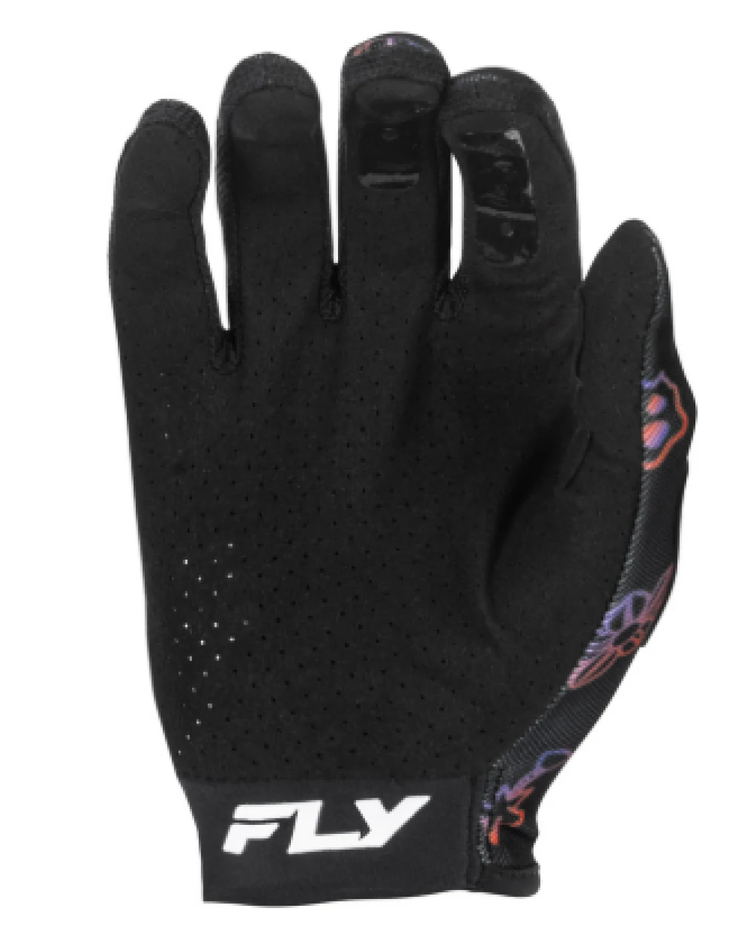 Мотокрос ръкавици FLY RACING Lite Outline Special Edition - Black/Red/Purple