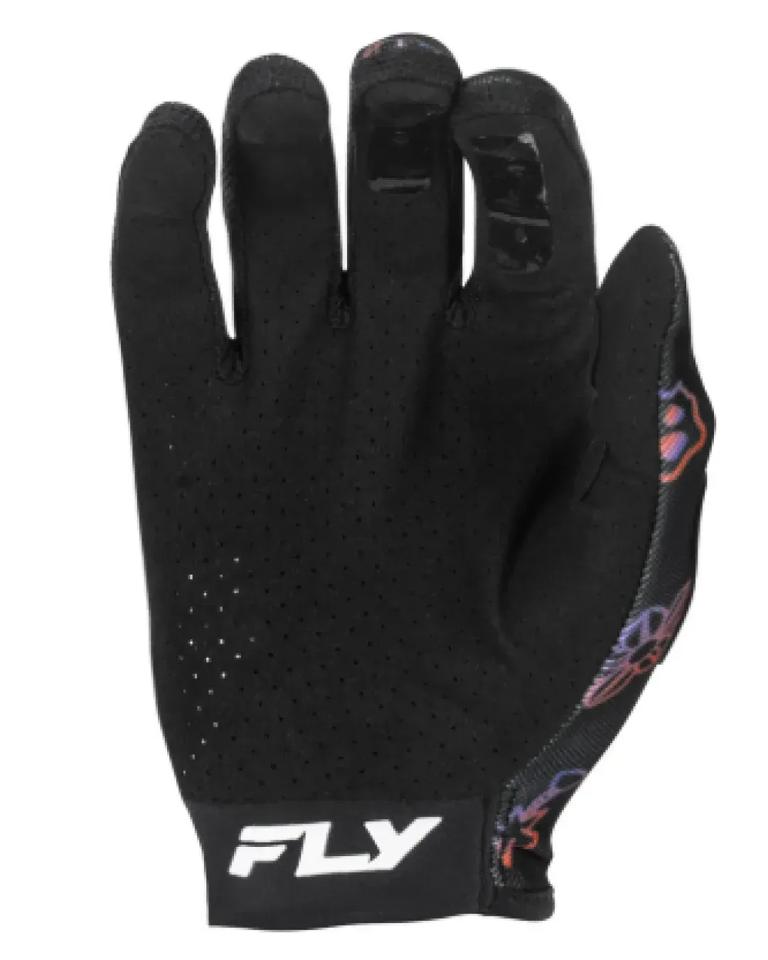 Мотокрос ръкавици FLY RACING Lite Outline Special Edition - Black/Red/Purple