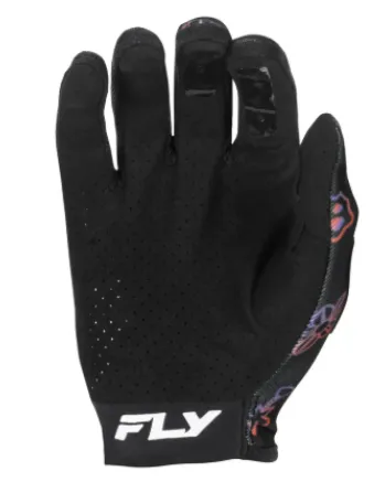 Мотокрос ръкавици FLY RACING Lite Outline Special Edition - Black/Red/Purple