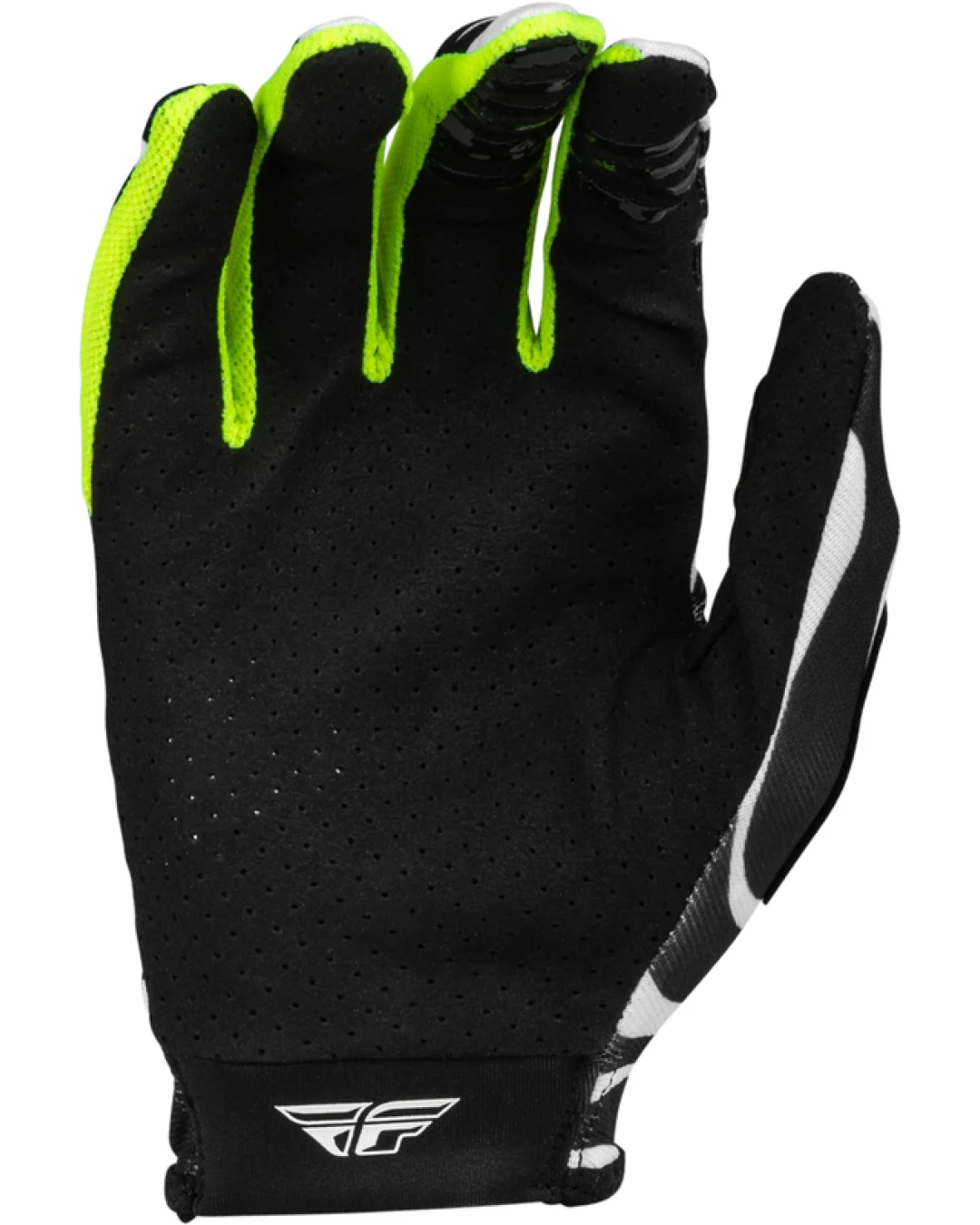 Мотокрос ръкавици FLY RACING Lite Uncaged- Black/White/Neon Green