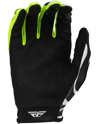 Мотокрос ръкавици FLY RACING Lite Uncaged- Black/White/Neon Green