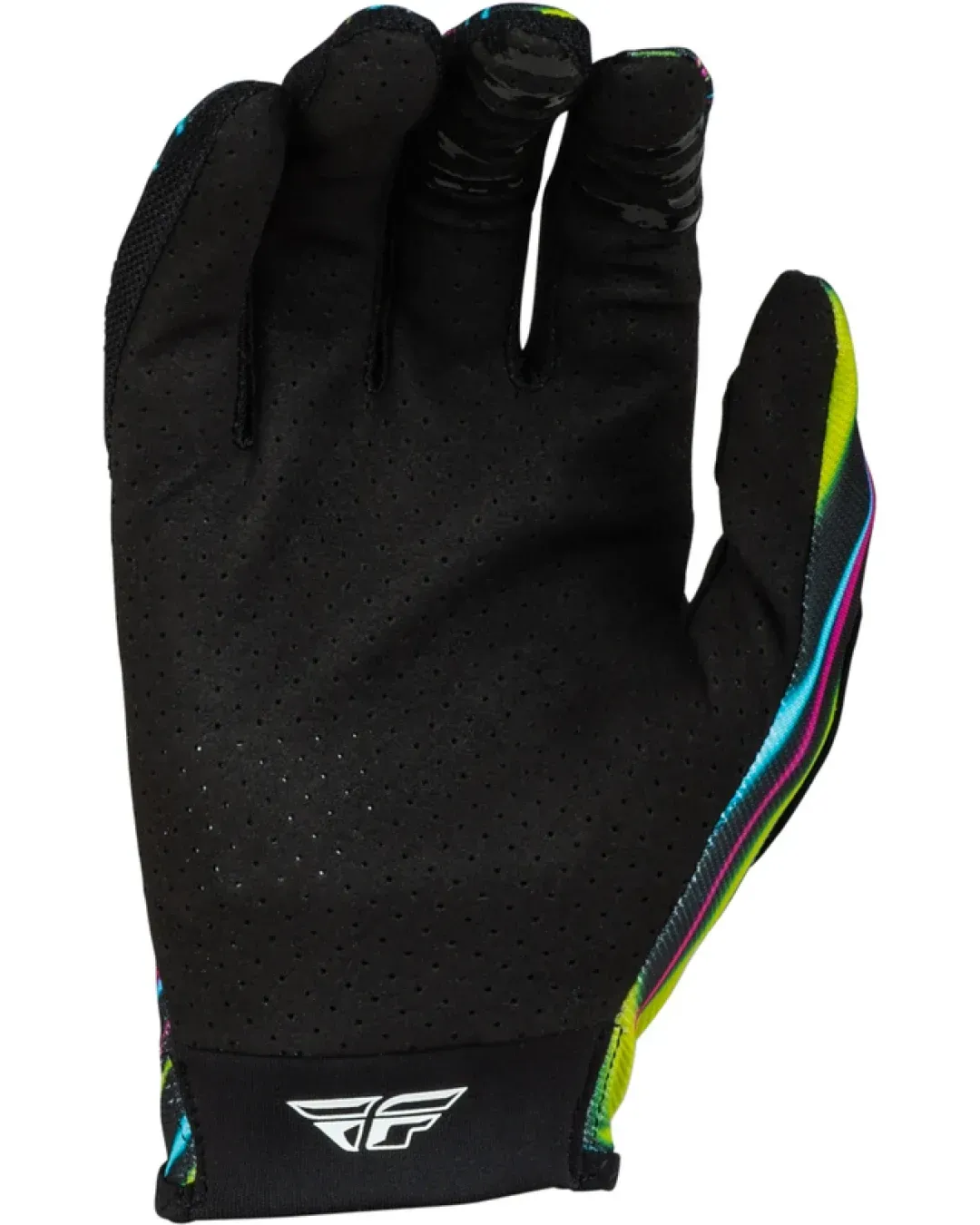 Мотокрос ръкавици FLY RACING Lite Warped- Black/Pink/Electric Blue