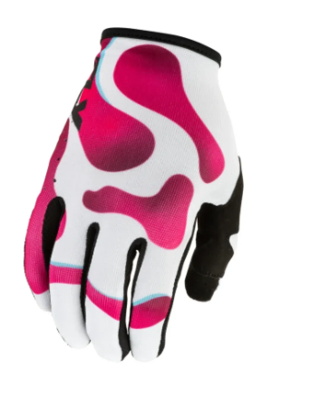 Мотокрос ръкавици FLY RACING Lite White/Pink/Blue